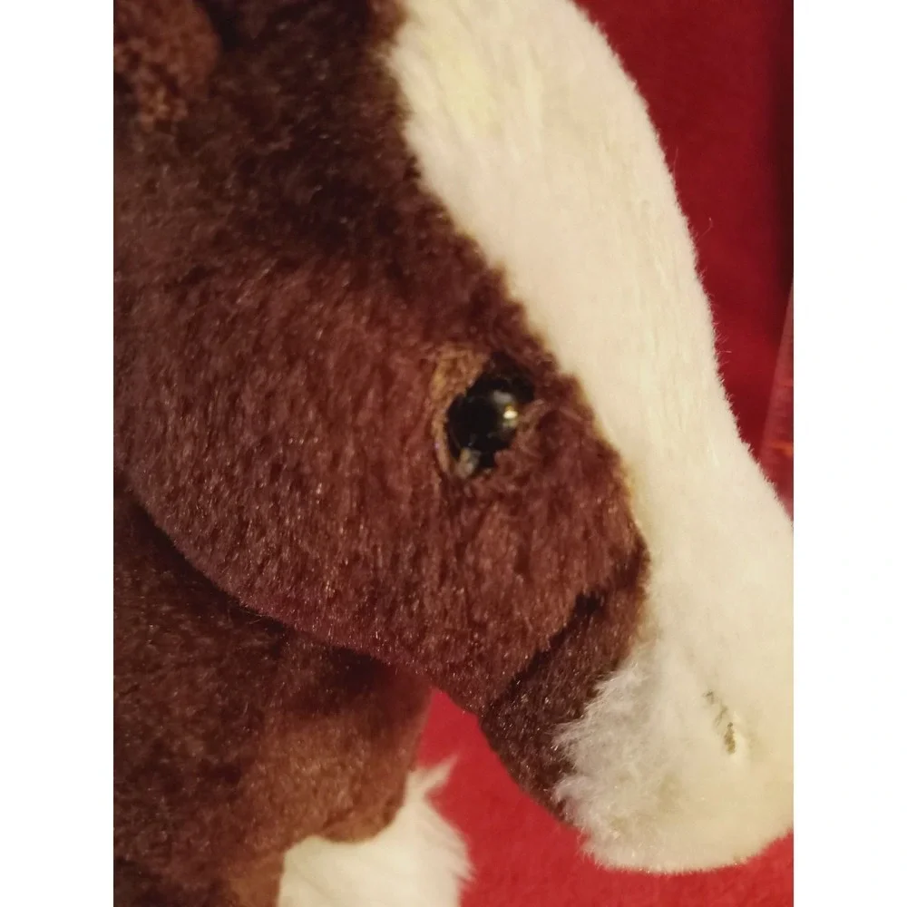 Ganz Webkinz Clydesdale Horse Stuffed Animal Plush Toy / NO CODE
